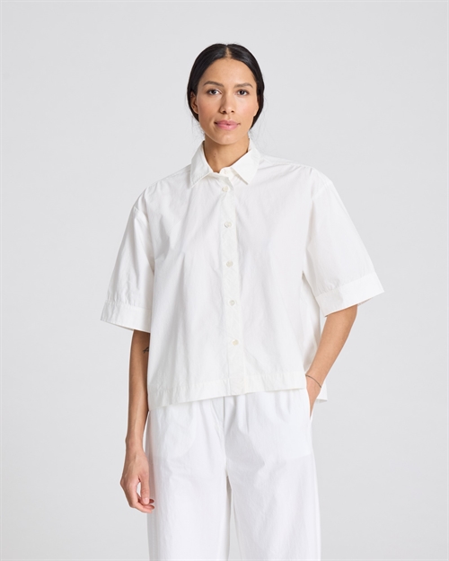 GAI+LISVA ASTRID S/S SHIRT WHITE